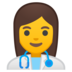安卓系统里的女保健员emoji表情