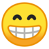安卓系统里的笑容可掬的脸emoji表情
