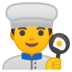 安卓系统里的男厨师emoji表情