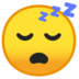 安卓系统里的睡觉的脸emoji表情