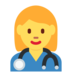 Twitter里的女保健员emoji表情