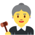 Twitter里的女法官emoji表情