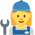 Twitter里的女机械工emoji表情