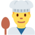 Twitter里的男厨师emoji表情