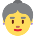 Twitter里的老妇人emoji表情