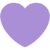 Twitter里的紫心emoji表情