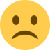 Twitter里的伤心的脸emoji表情