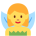 Twitter里的女仙女emoji表情