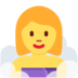 Twitter里的蒸汽房的女人emoji表情