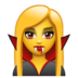 WhatsApp里的吸血鬼emoji表情
