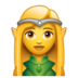 WhatsApp里的女精灵emoji表情
